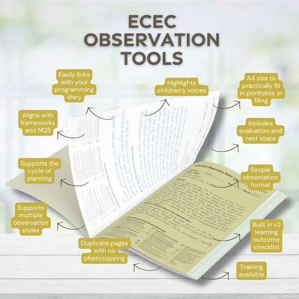 Individual Observations Duplicate Book EYLF/MTOP V2