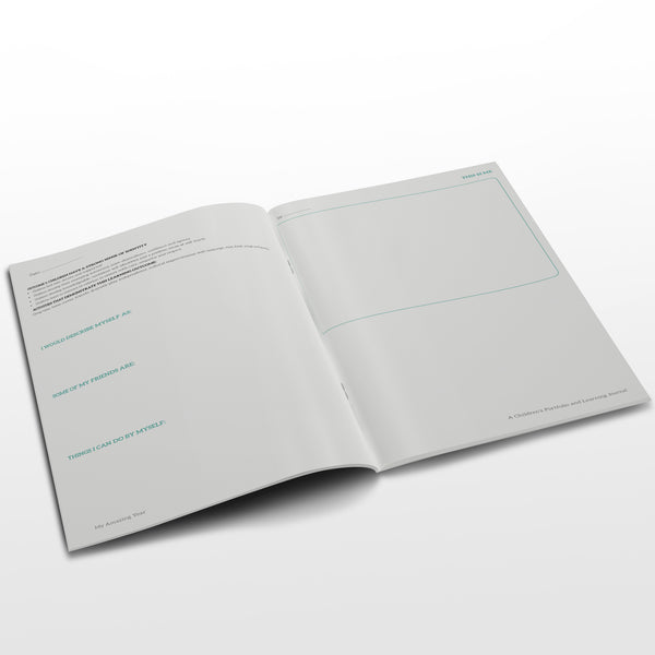 My Amazing Year - Portfolio Learning Journal for Children A4