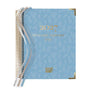 Blue 2027 Nominated Supervisor Diary with gold text on a white background