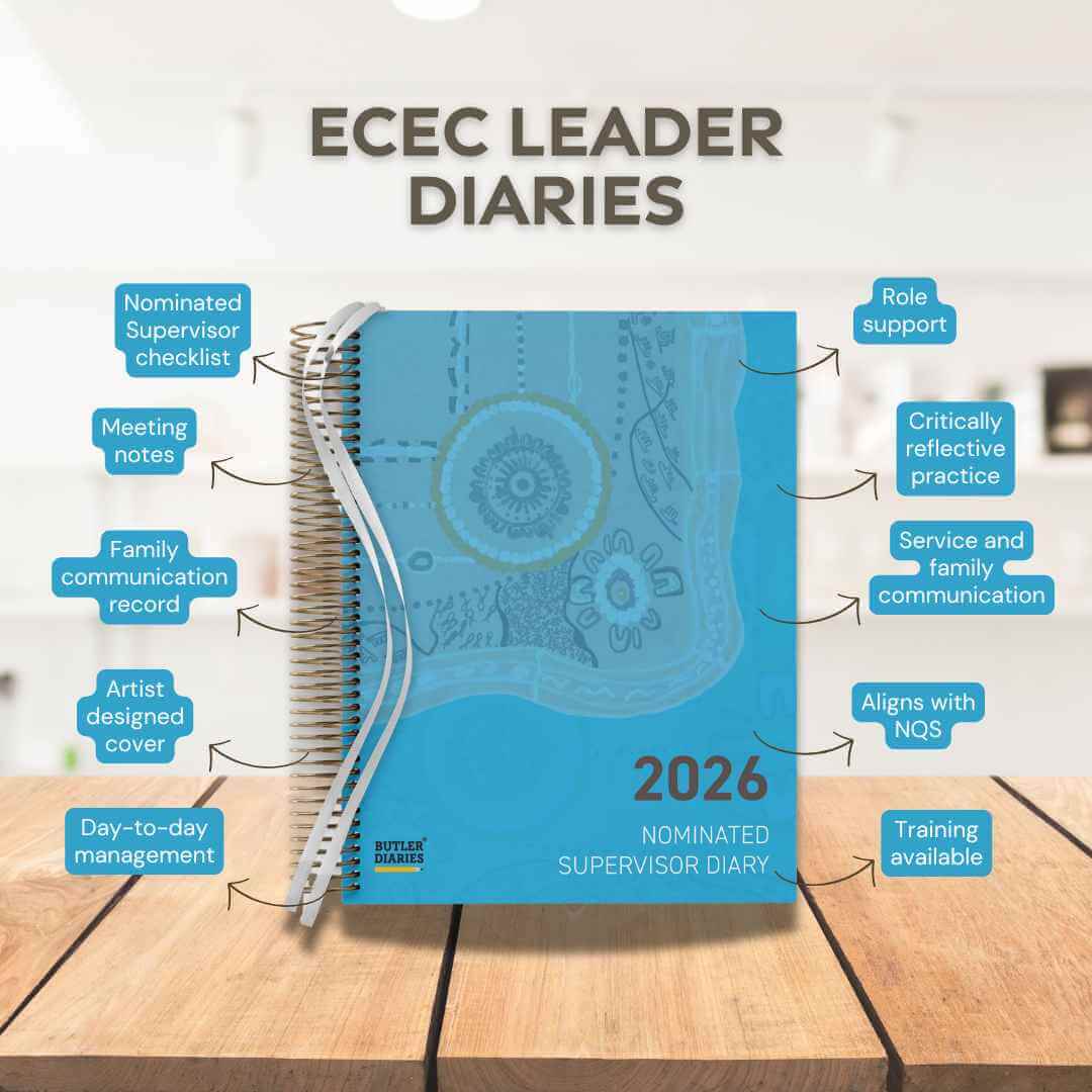 2026 Nominated Supervisor Diary - Hard Cover Spiral Bound