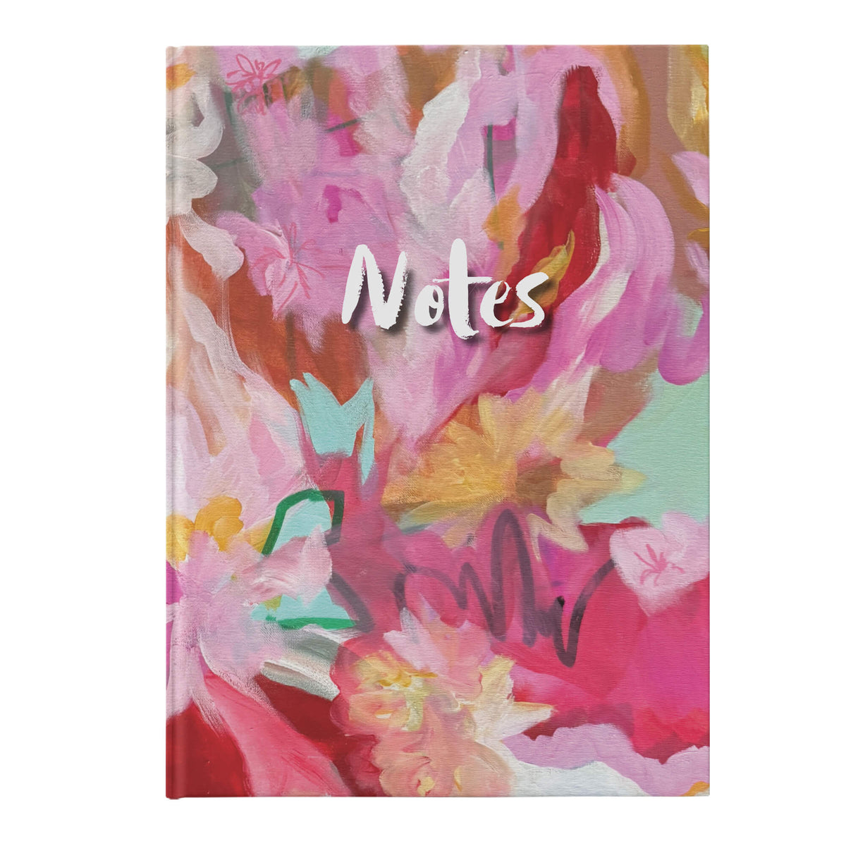 Educator Notebook in the Dancing with Pink Artwork Cover