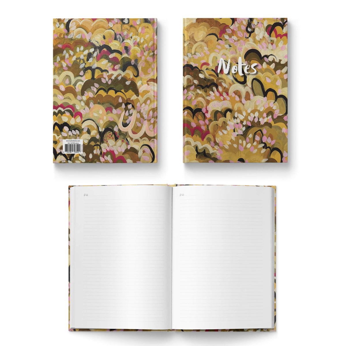 A closer look at the Desert Sisters notebook