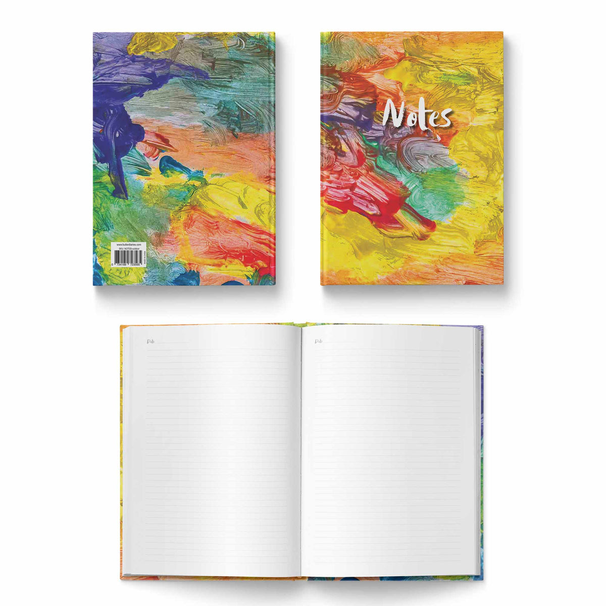 A closer look at the Outdoor Educator Notebook in Children's Artwork Cover