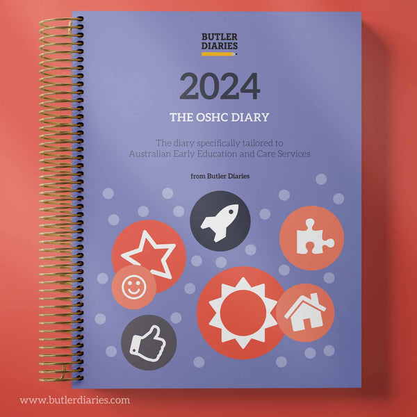 2024 OSHC Diary - Hard Cover Spiral Bound