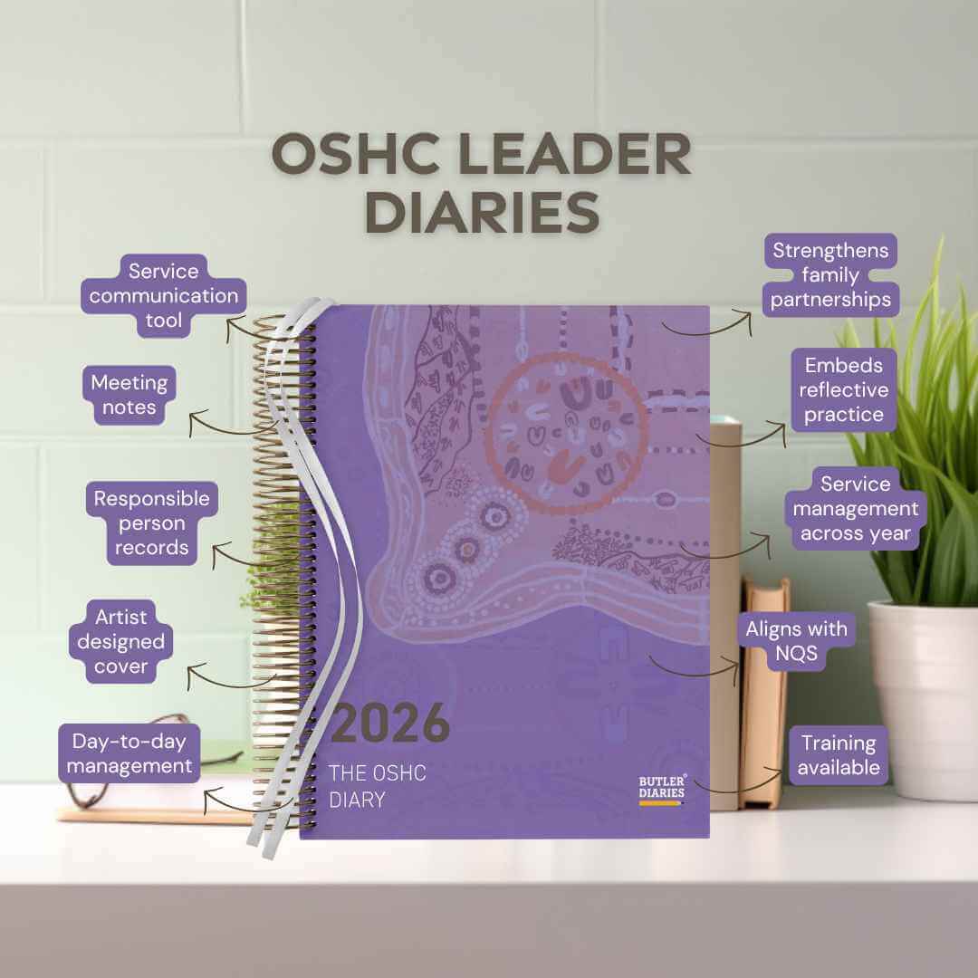 2026 OSHC Diary - Hard Cover Spiral Bound