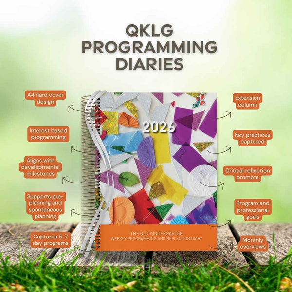 Art Series Bundle - Cupcake Collage QLD Kindy Weekly Programming and Reflection Diary