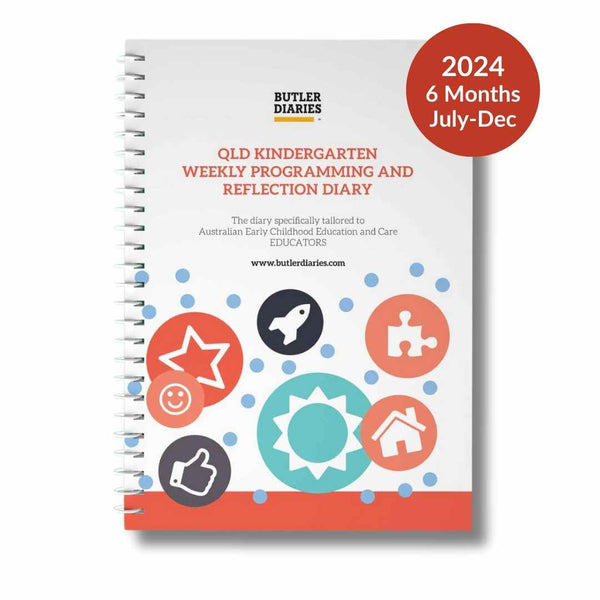 2024 6 Months QLD Kindy Weekly Programming & Reflection Diary