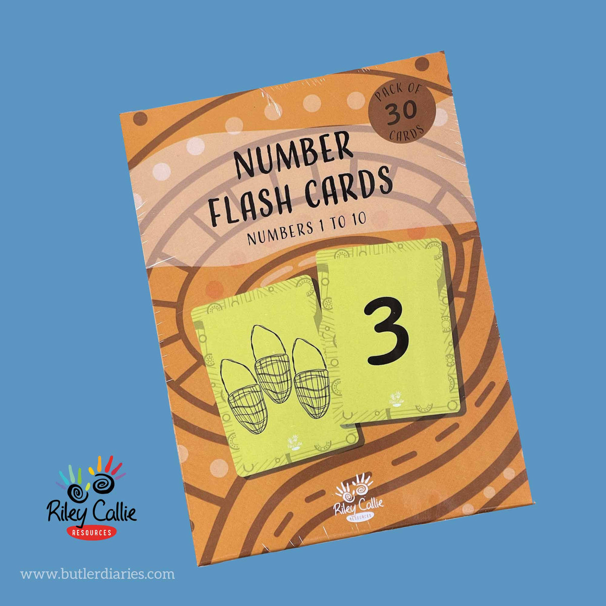 Aboriginal Number Flash Cards