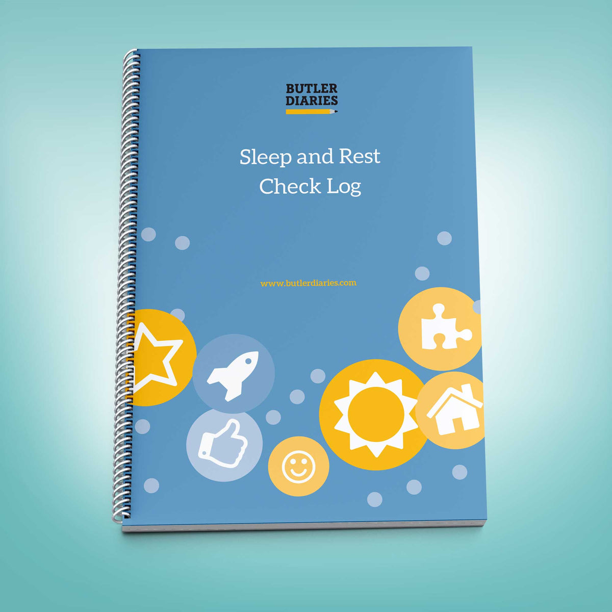 Sleep and Rest Check Log Book