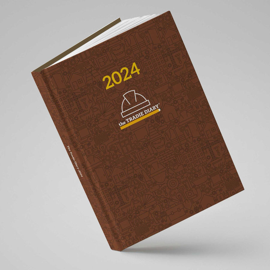 2024 The Tradie Diary - Hard Cover
