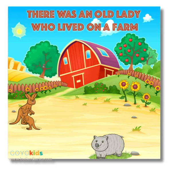 Yoga story MP3 - There Was an Old Lady Who Lived on a Farm