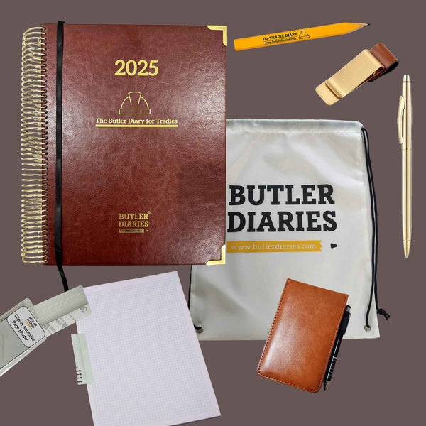 Tradie Diary Gift Pack 2025