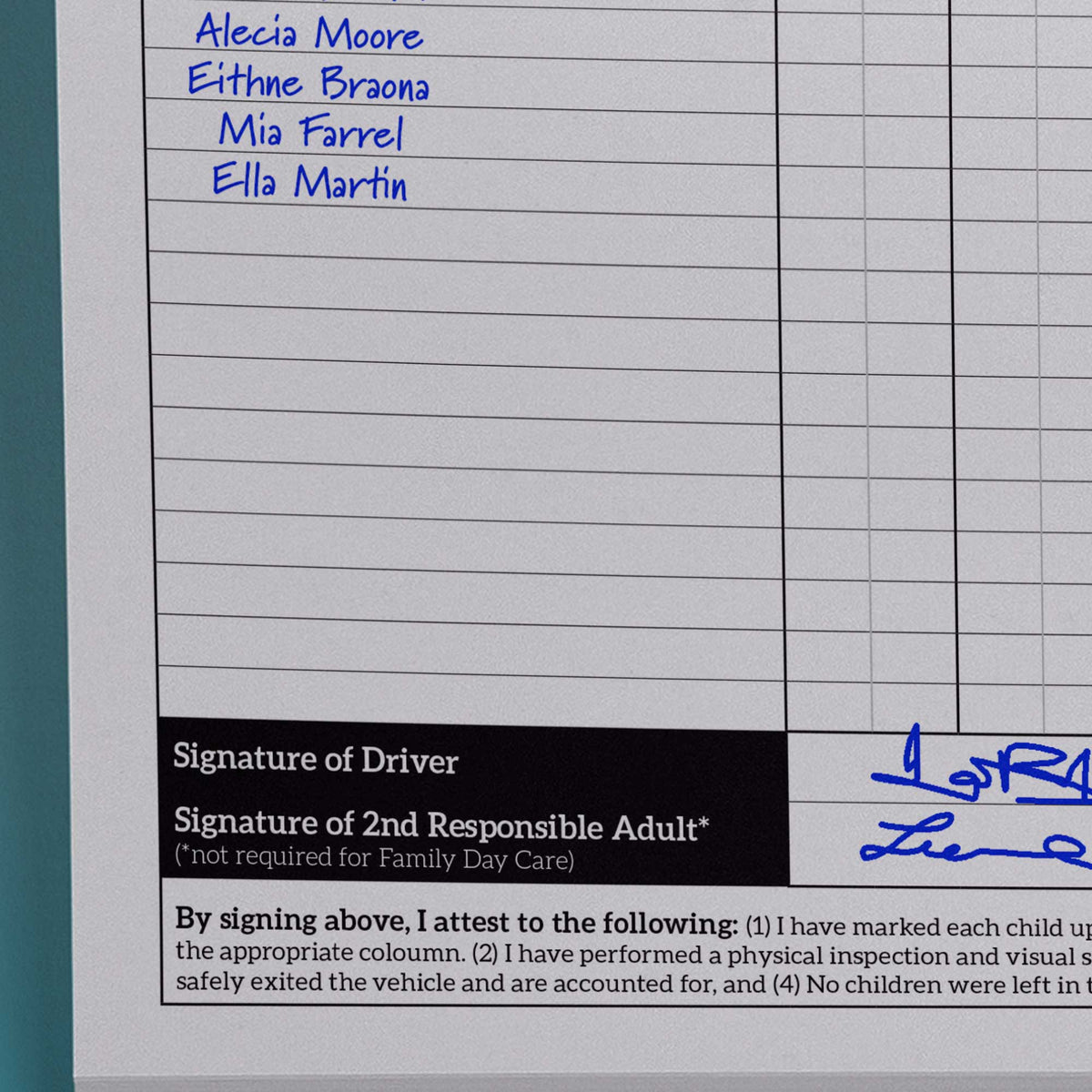 Transportation Log Book New Regs