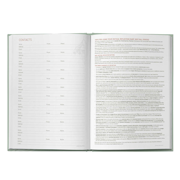 2027 Weekly Critical Reflection Diary