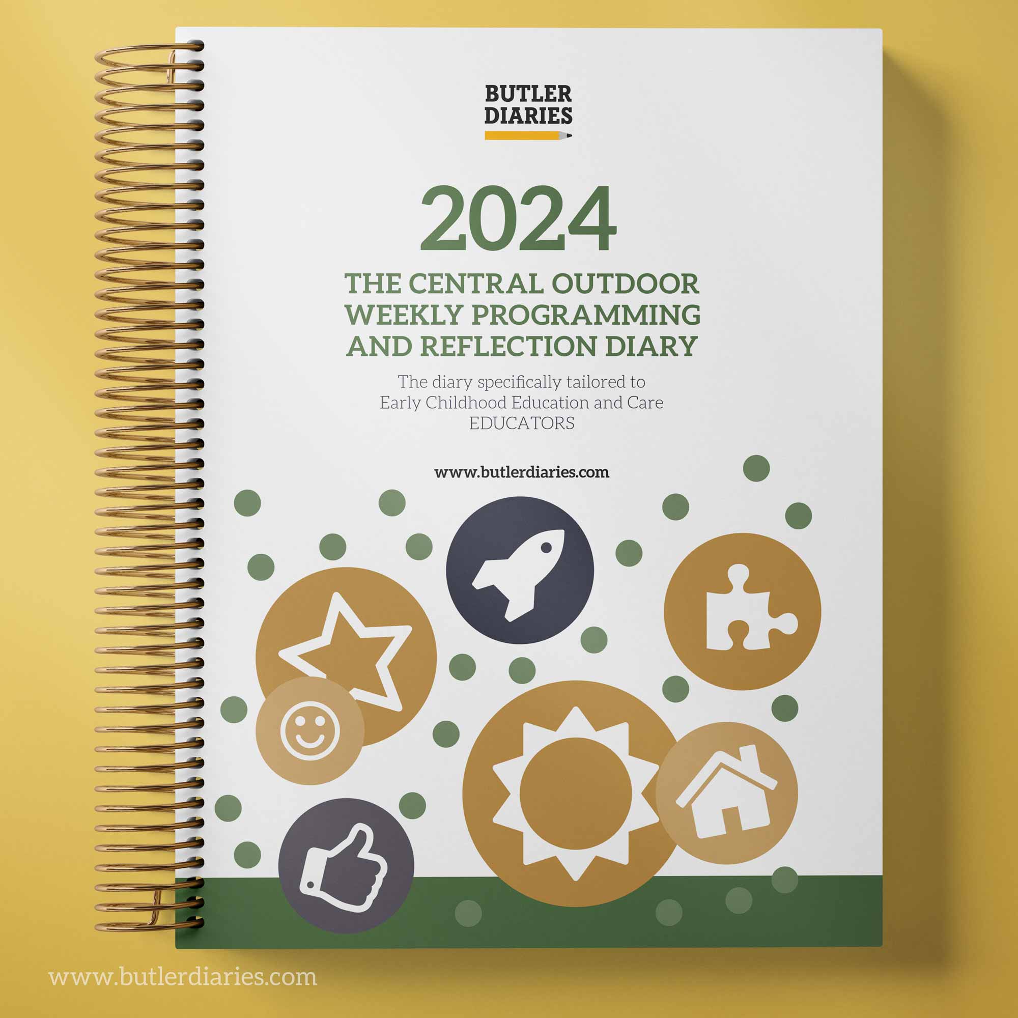 2024 Outdoor programming diary | EYLF diary | Outdoor Educator Diary ...