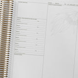 Spiral-bound 2027 ECEC Programming Diary with a page titled 'EVIDENCE OF LEARNING EXPERIENCES' on a white background.