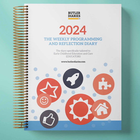 2024 Weekly Programming and Reflection Child Educator Diary
