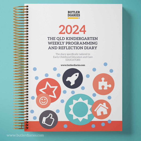 2024 QLD Kindy Weekly Programming & Reflection Diary