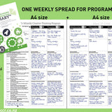 2022 New Zealand Weekly Programming and Reflection Diary - Butler Diaries