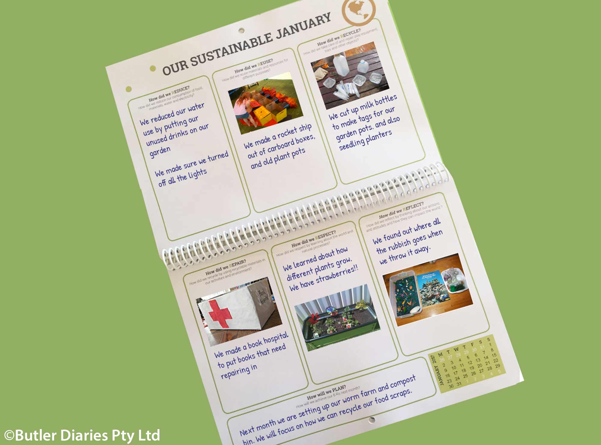 2024 Sustainability Calendar | Environmental education resources ...