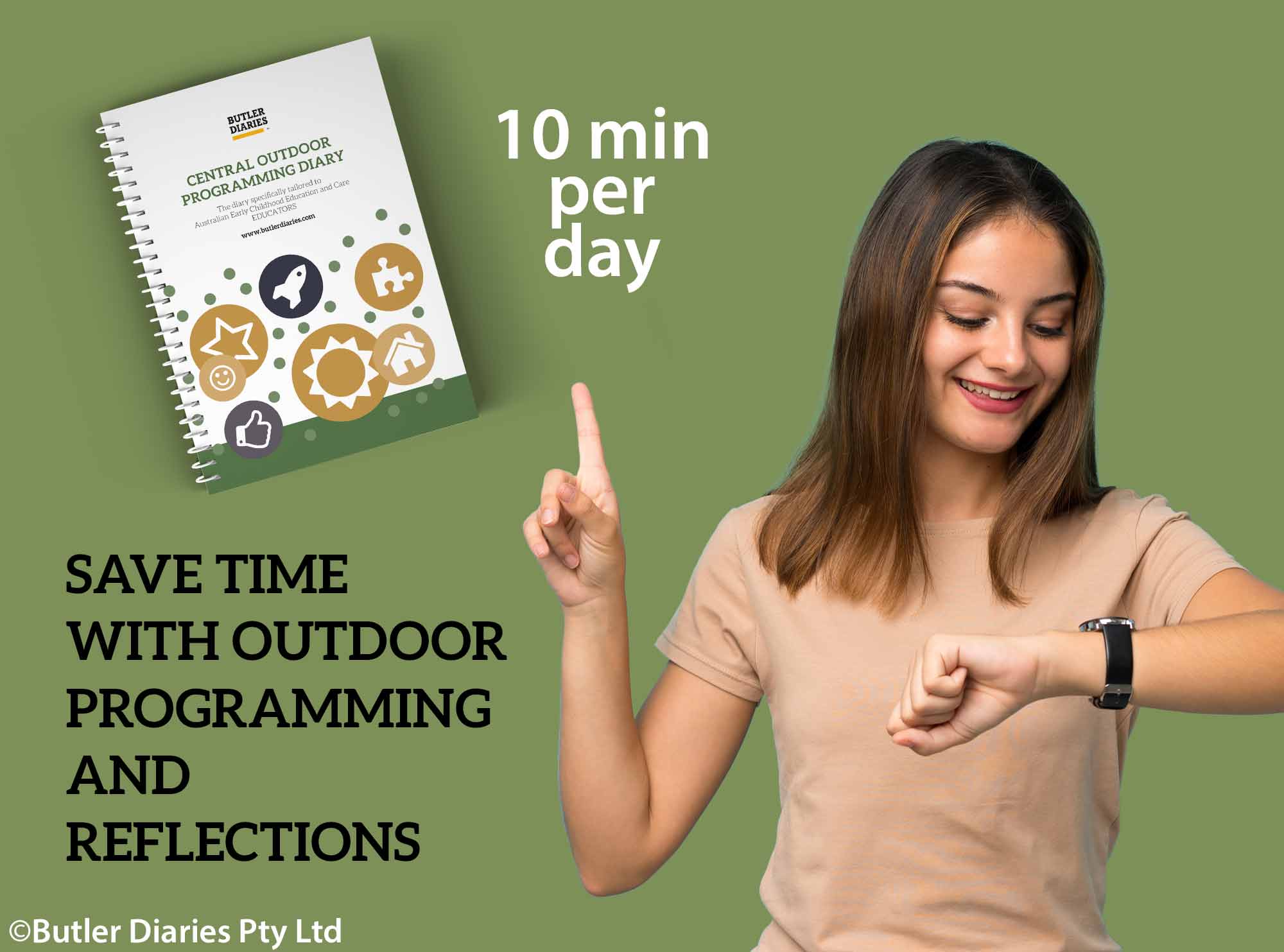 2024 Outdoor programming diary | EYLF diary | Outdoor Educator Diary ...
