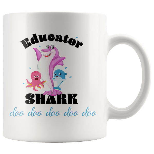 Educator Shark Mug - Butler Diaries